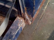 Sport - rear of drivers door aperture